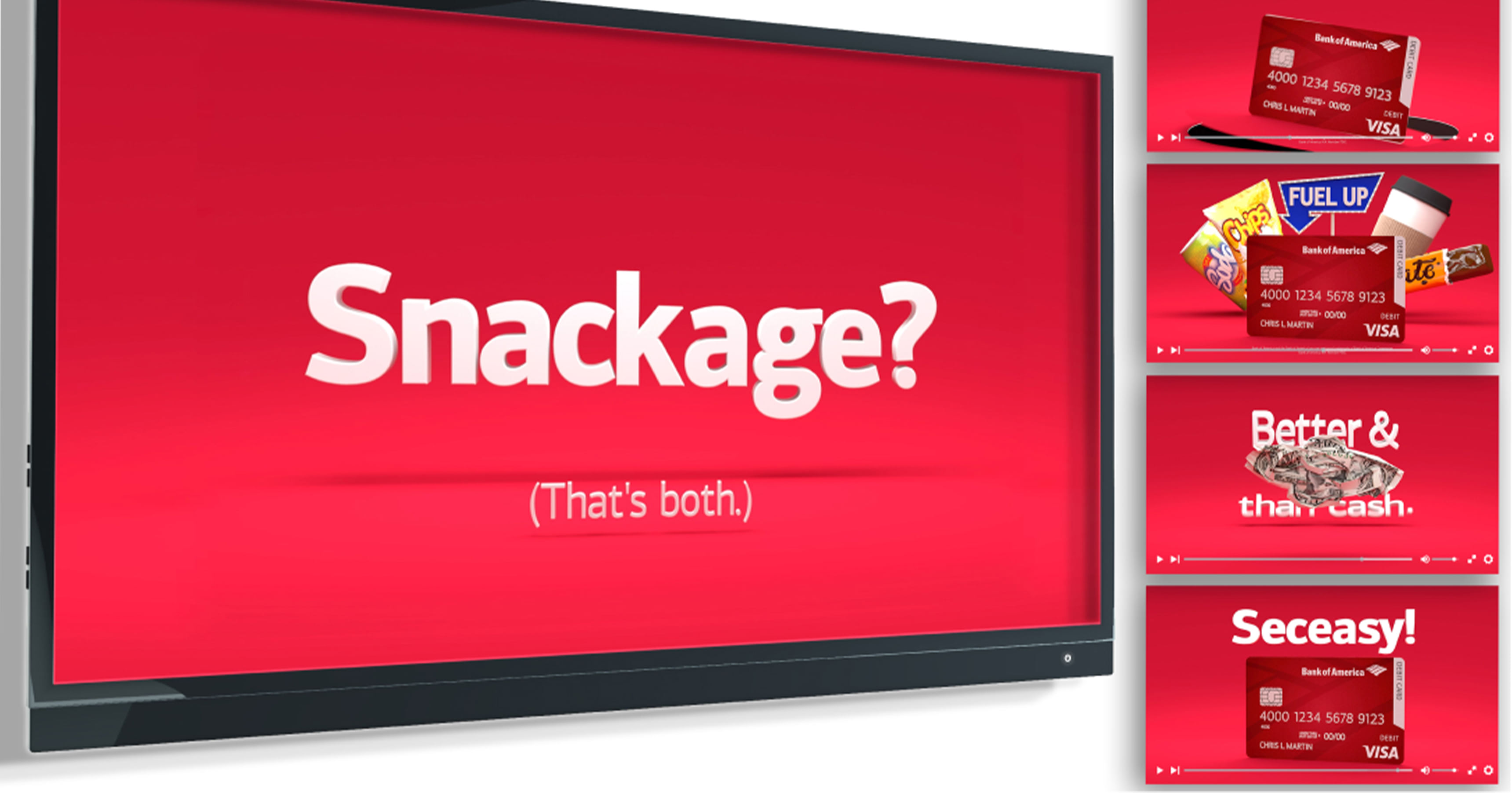 Bank of America Gas Station Video Advertisement