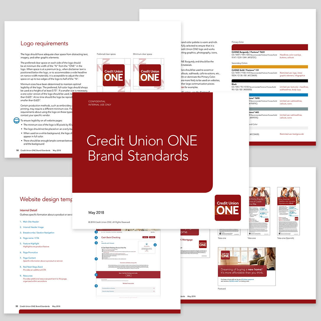 Credit Union ONE Brand Standards