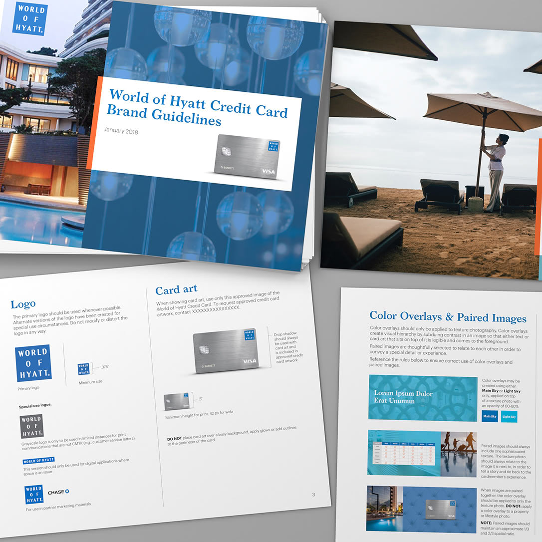 World of Hyatt brand guidelines