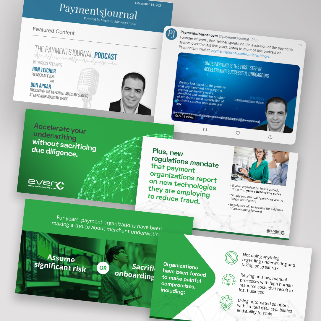 EverC Digital Marketing Campaign - Ebook and Podcast episodes