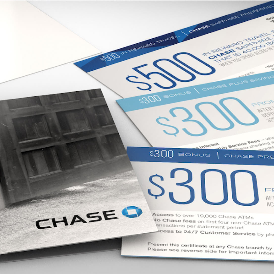 Chase Acquisition Offer Creative