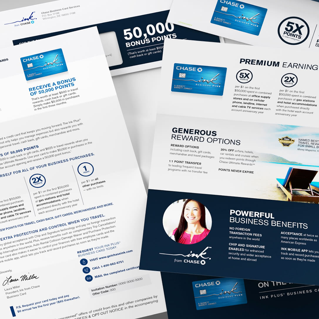 Chase Ink Offer Creative
