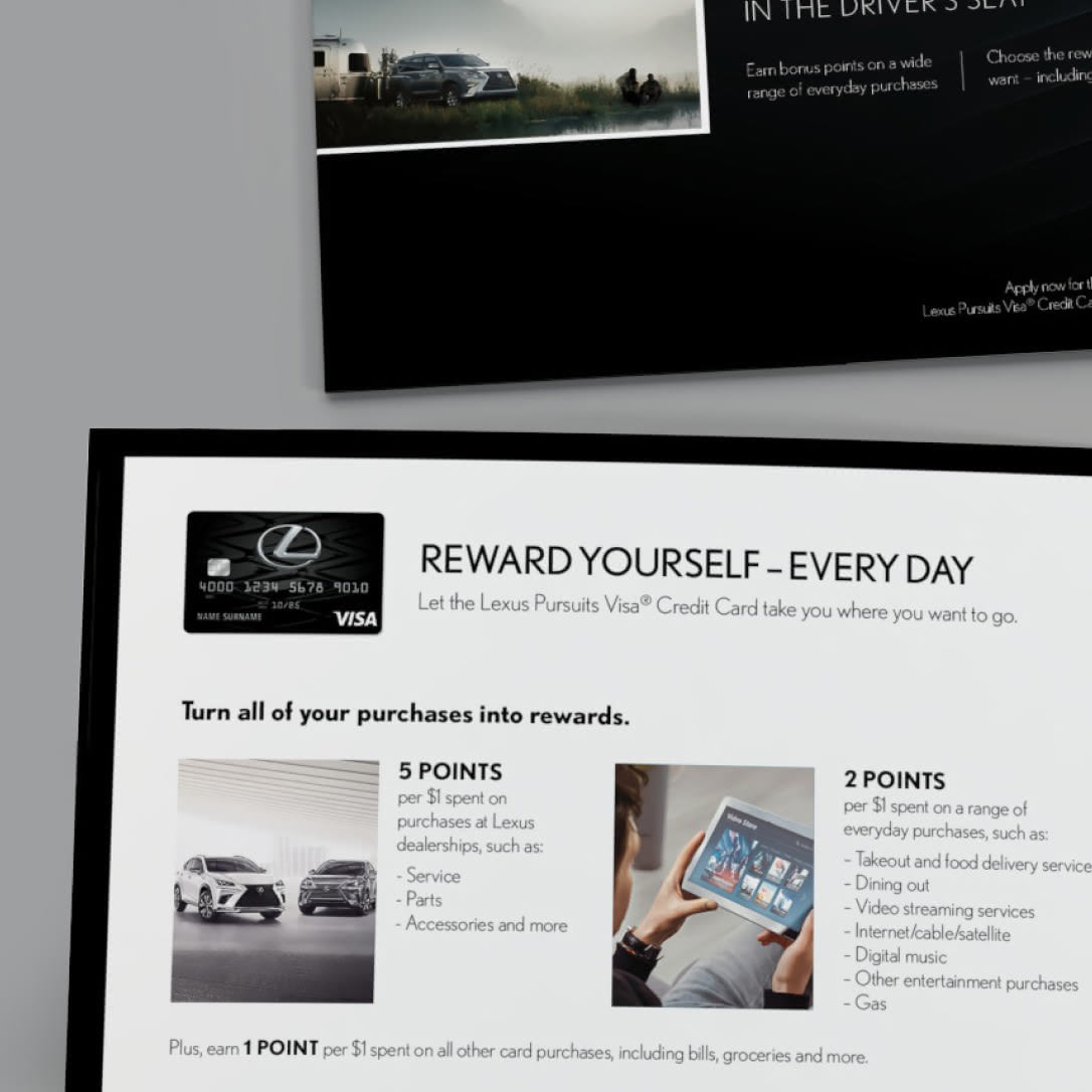 Lexus Visa Card ITA DM