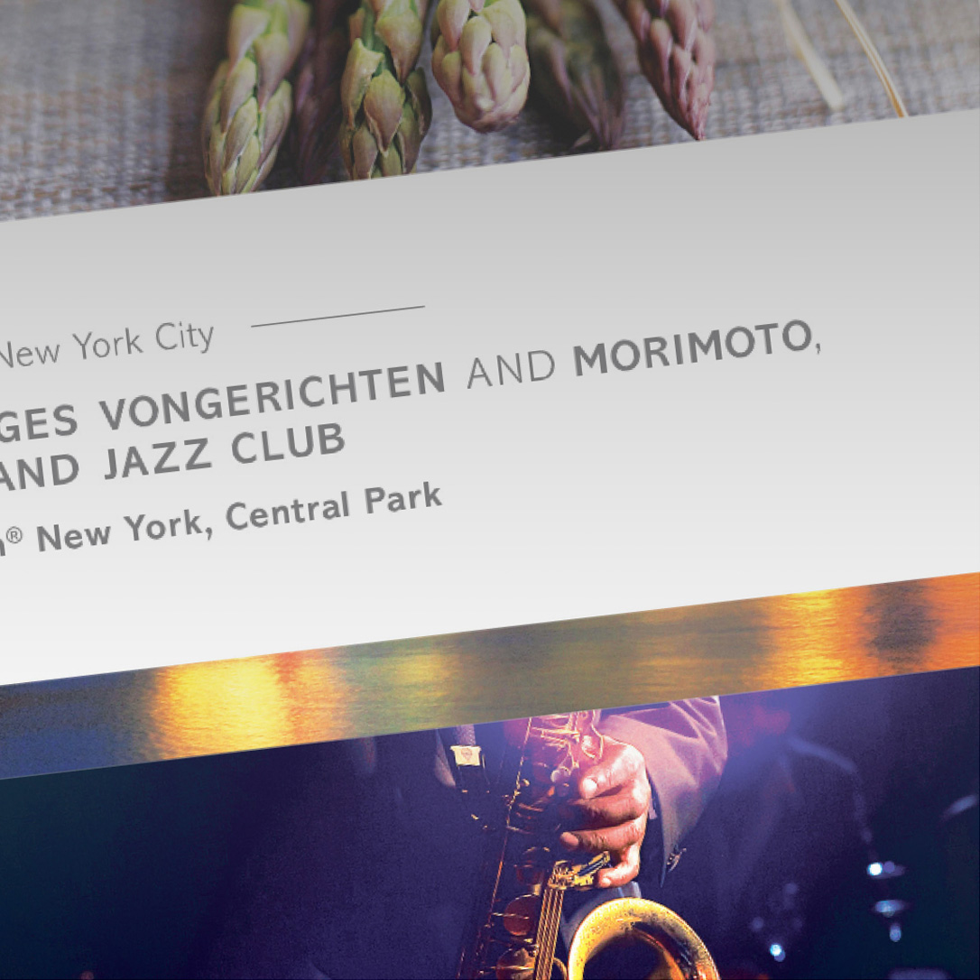 The Ritz-Carlton Jazz Event Invitations
