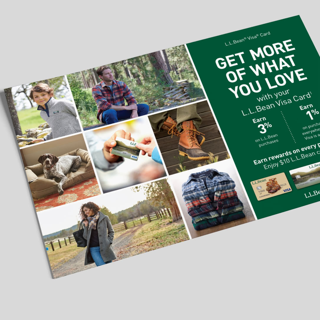 L.L.Bean Loyalty Postcard