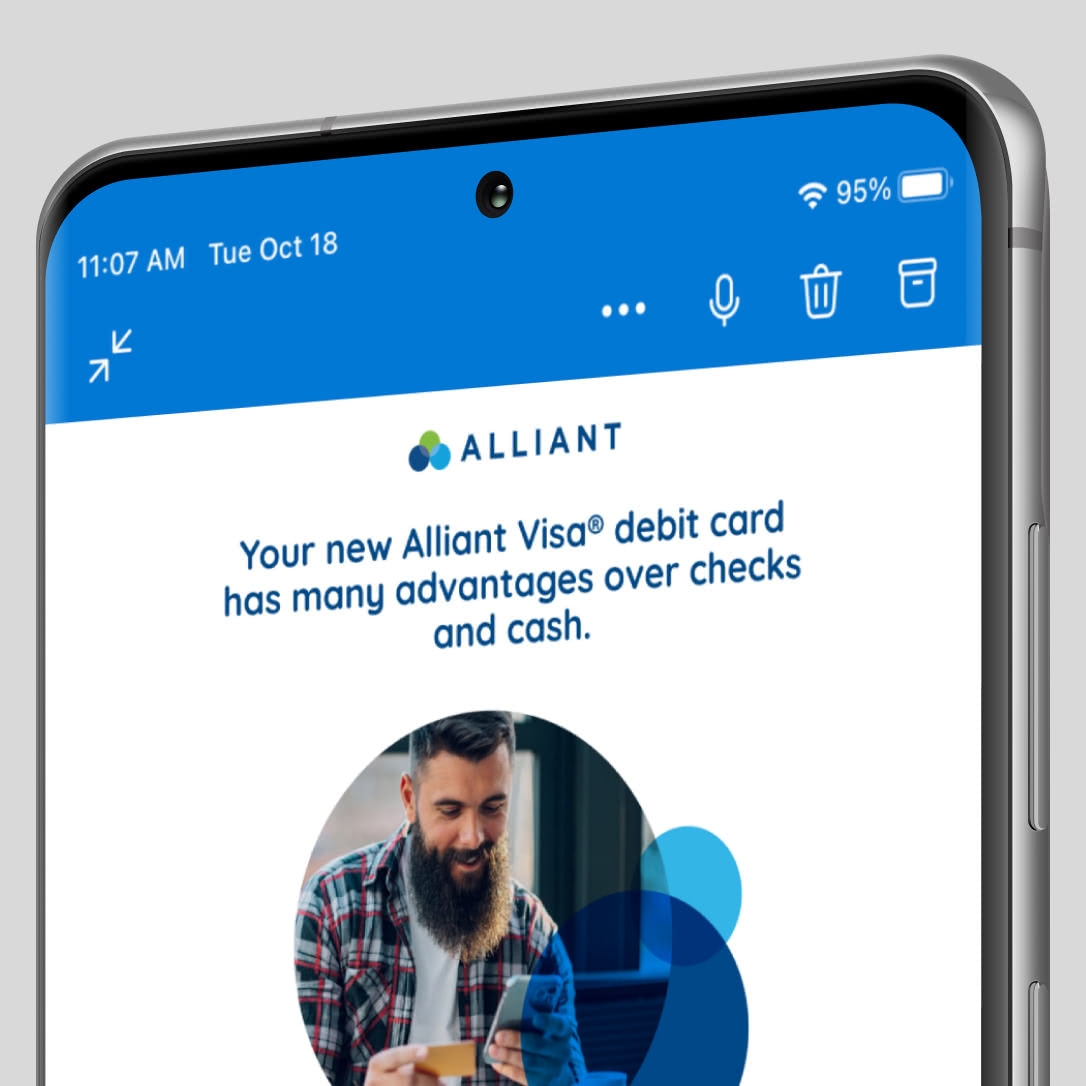 Visa Alliant Usage Emails
