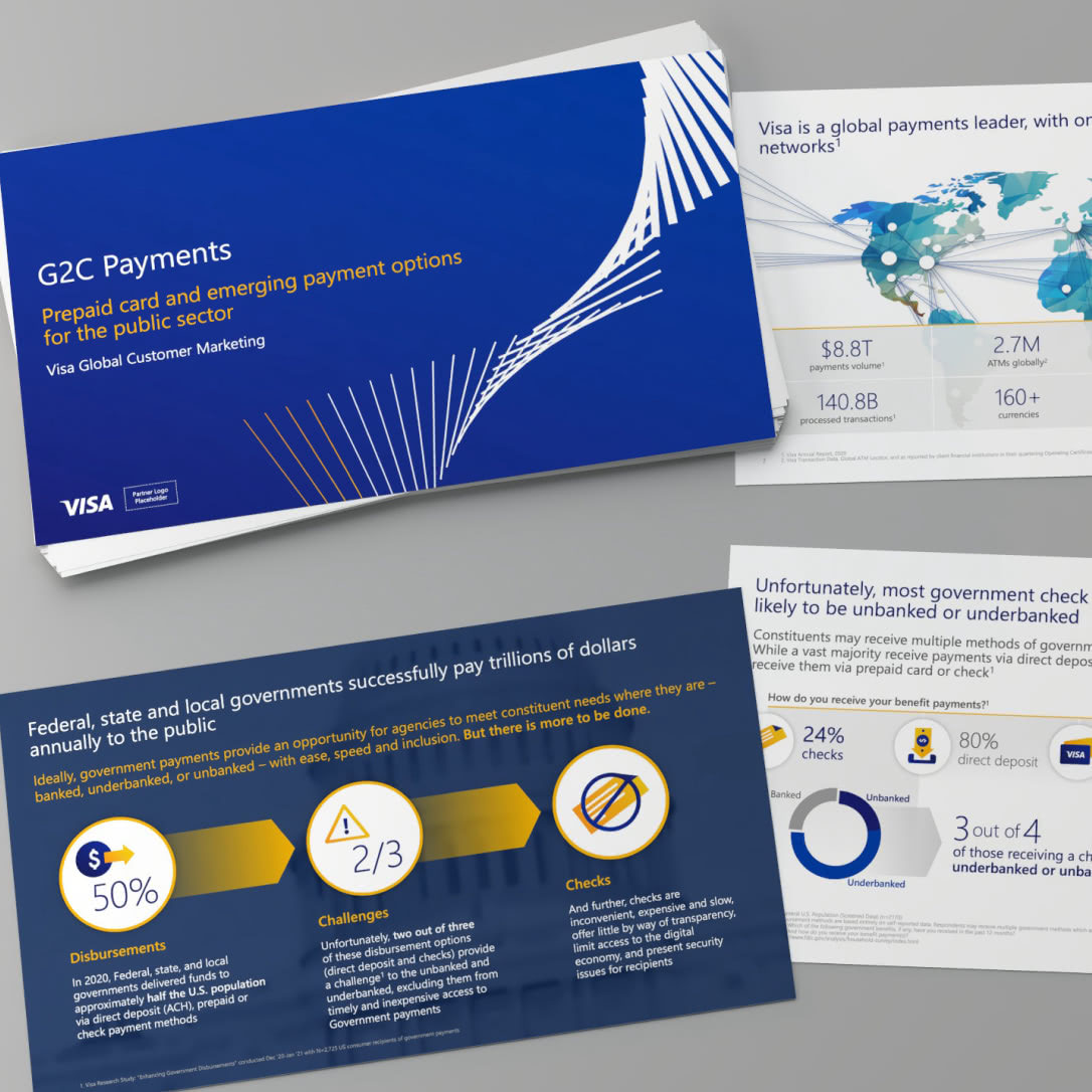 Visa Government Solutions Sales Materials