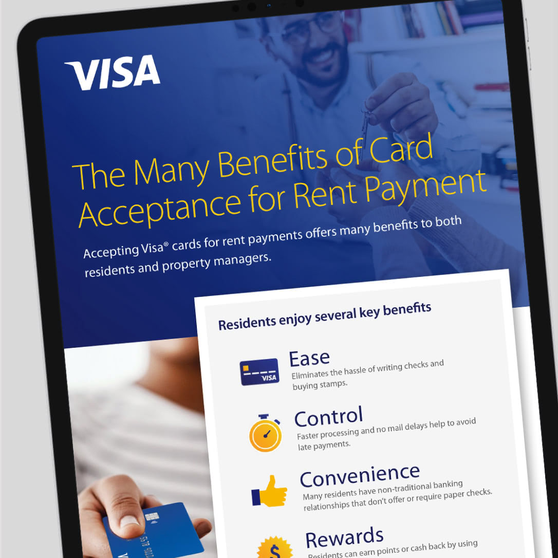 Visa Rent Program Sales Enablement Materials