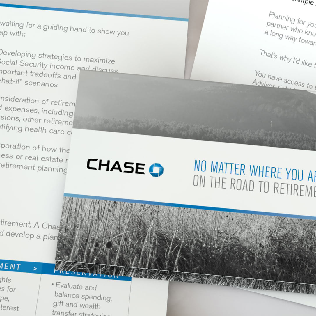 Chase Private Client retirement mailer