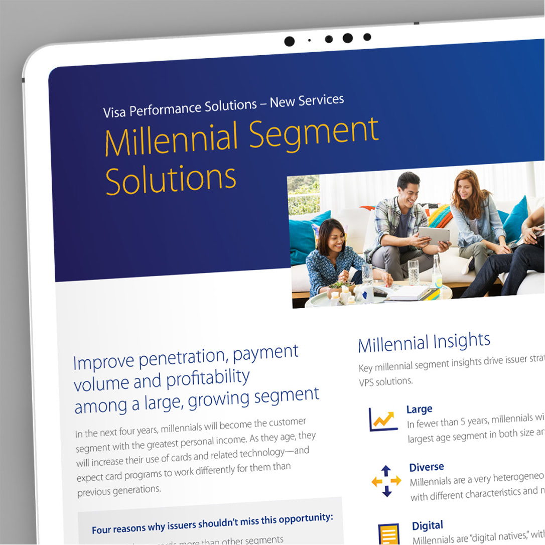 Visa Performance Solutions Thought Leadership - Millennial Segment Solutions
