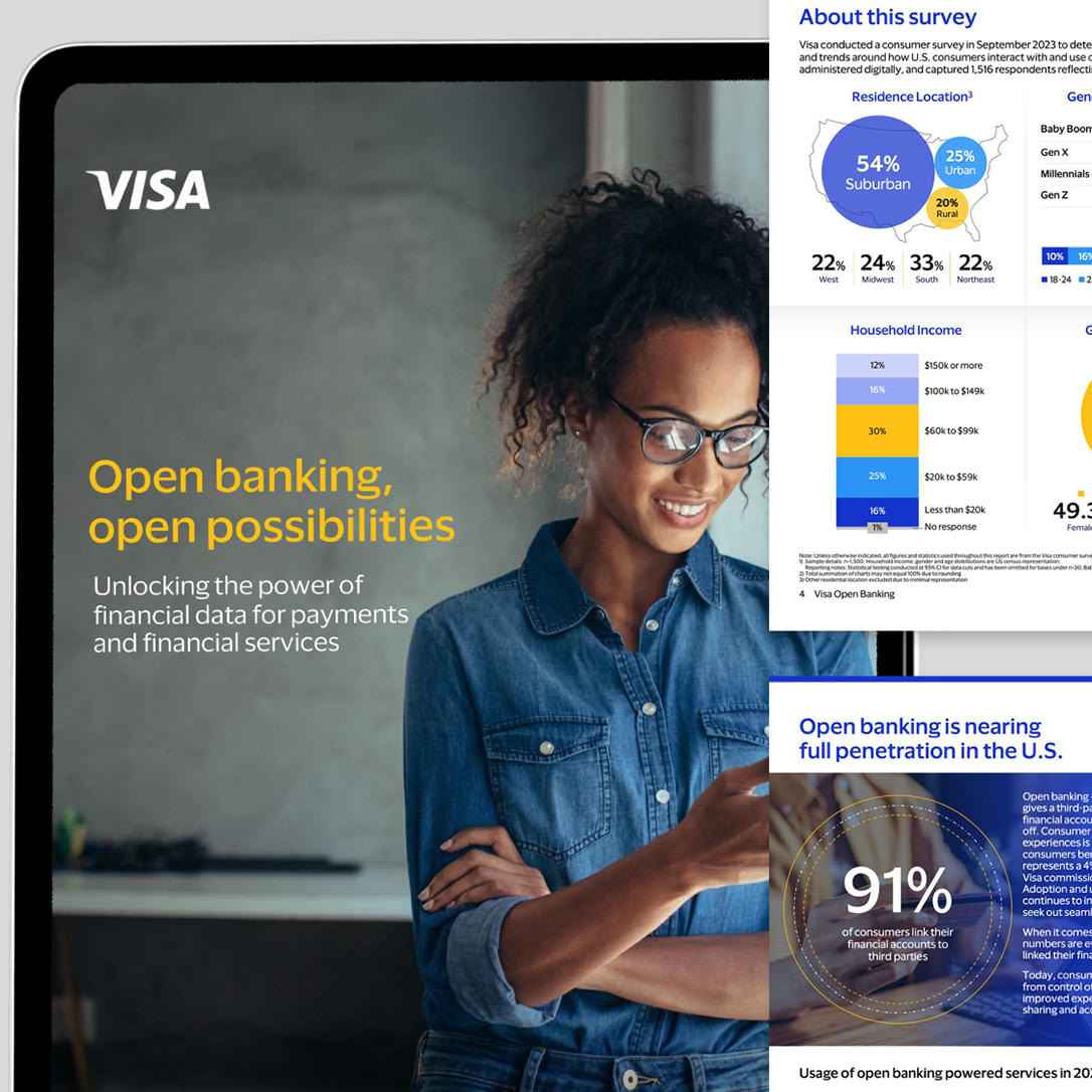 Open banking marketing materials