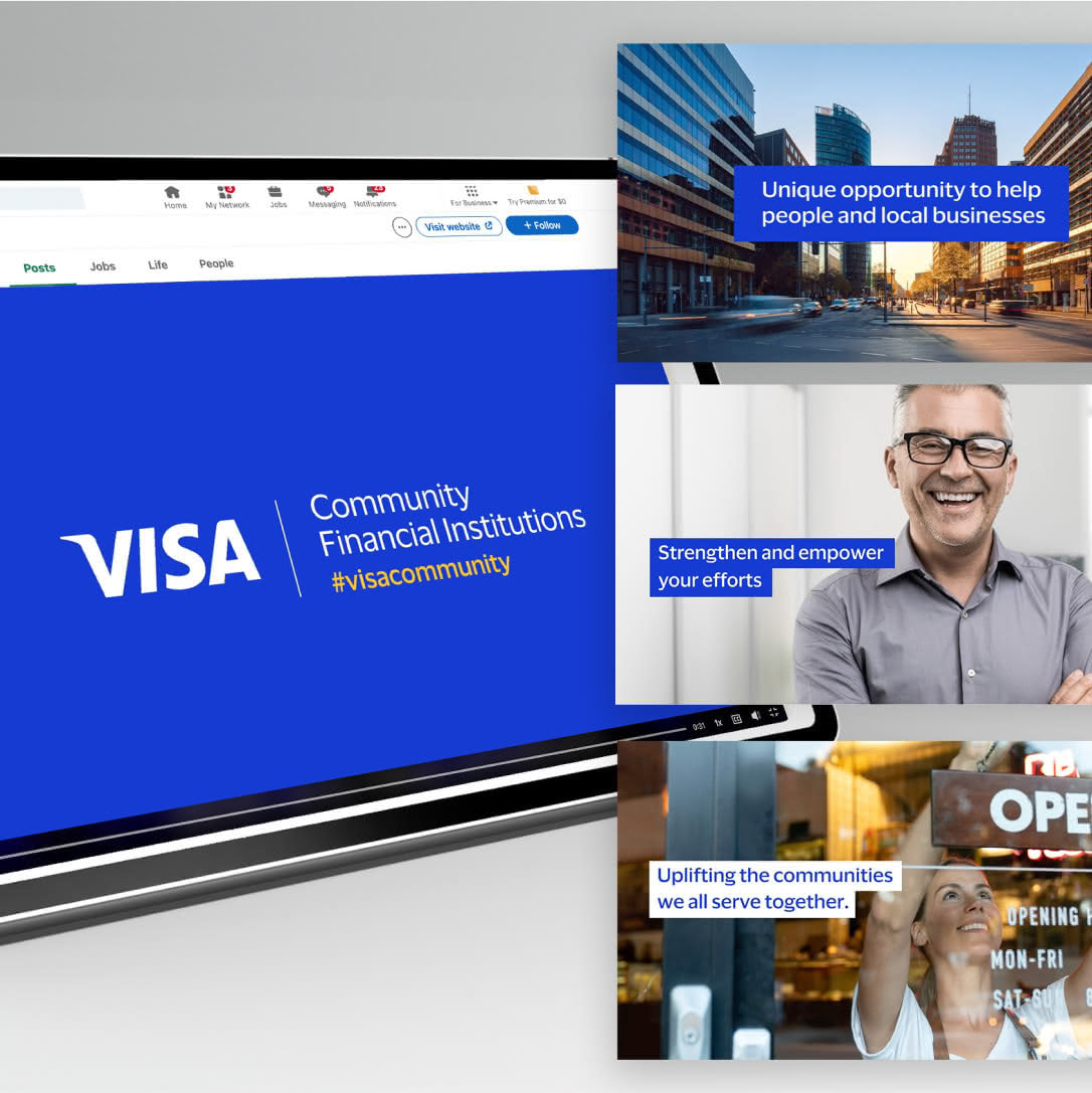 Visa Community Issuer Marketing Materials