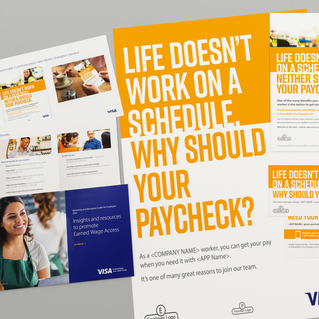Visa Earned Wage Access Toolkit and Market-Ready Materials