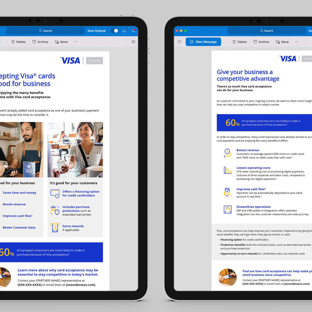 Visa Card Acceptance SMB materials