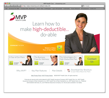 chooseMVP home page