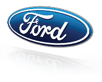 Stop Thinking Social Media. Start Thinking Social Business. Graphic showing Ford logo.