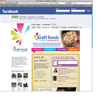 Kraft Facebook page