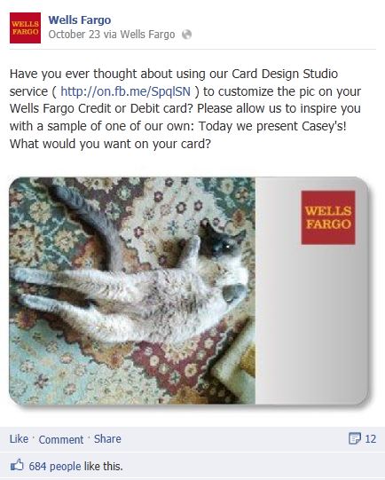 Wells Fargo Facebook App Makes Product Easy to Access ... and Social - Media Logic