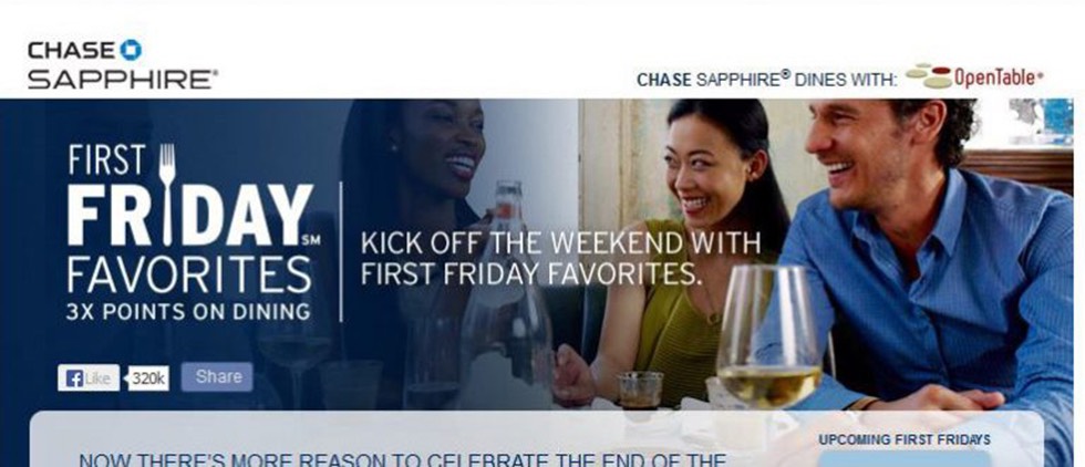 Chase Sapphire’s First Friday Facebook App Uses Social to Drive Card Use