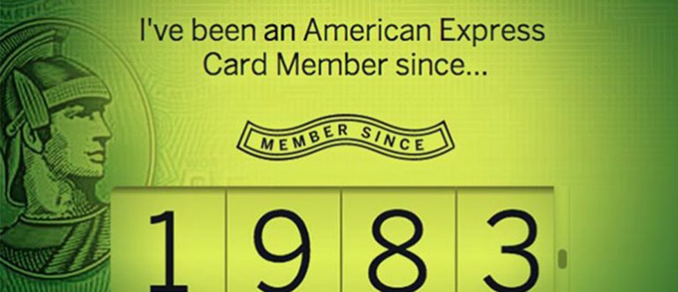 Amex’s “Member Since” Legacy Goes Social