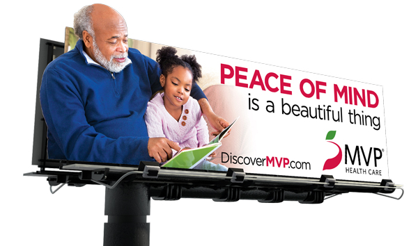 mvp healthcare outdoor advertising open enrollment