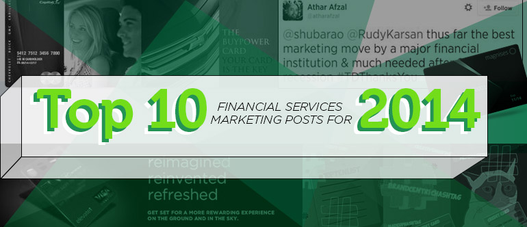 Top 10 Financial Services Marketing Posts for 2014