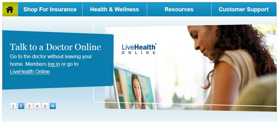 Anthem BCBS markets telehealth benefit on its consumer website