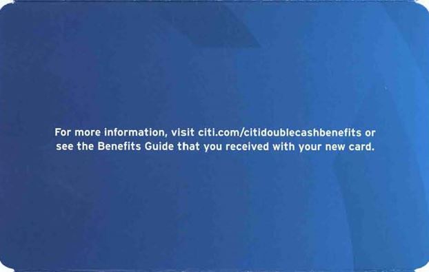 Citi Double Cash Back welcome kit repeats single call-to-action