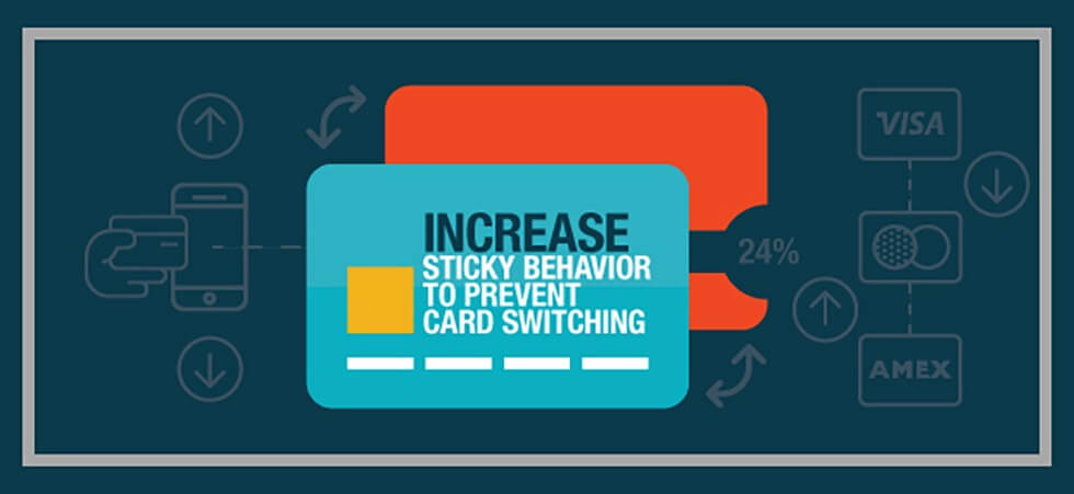marketing strategies for encouraging sticky behaviors for credit card customers
