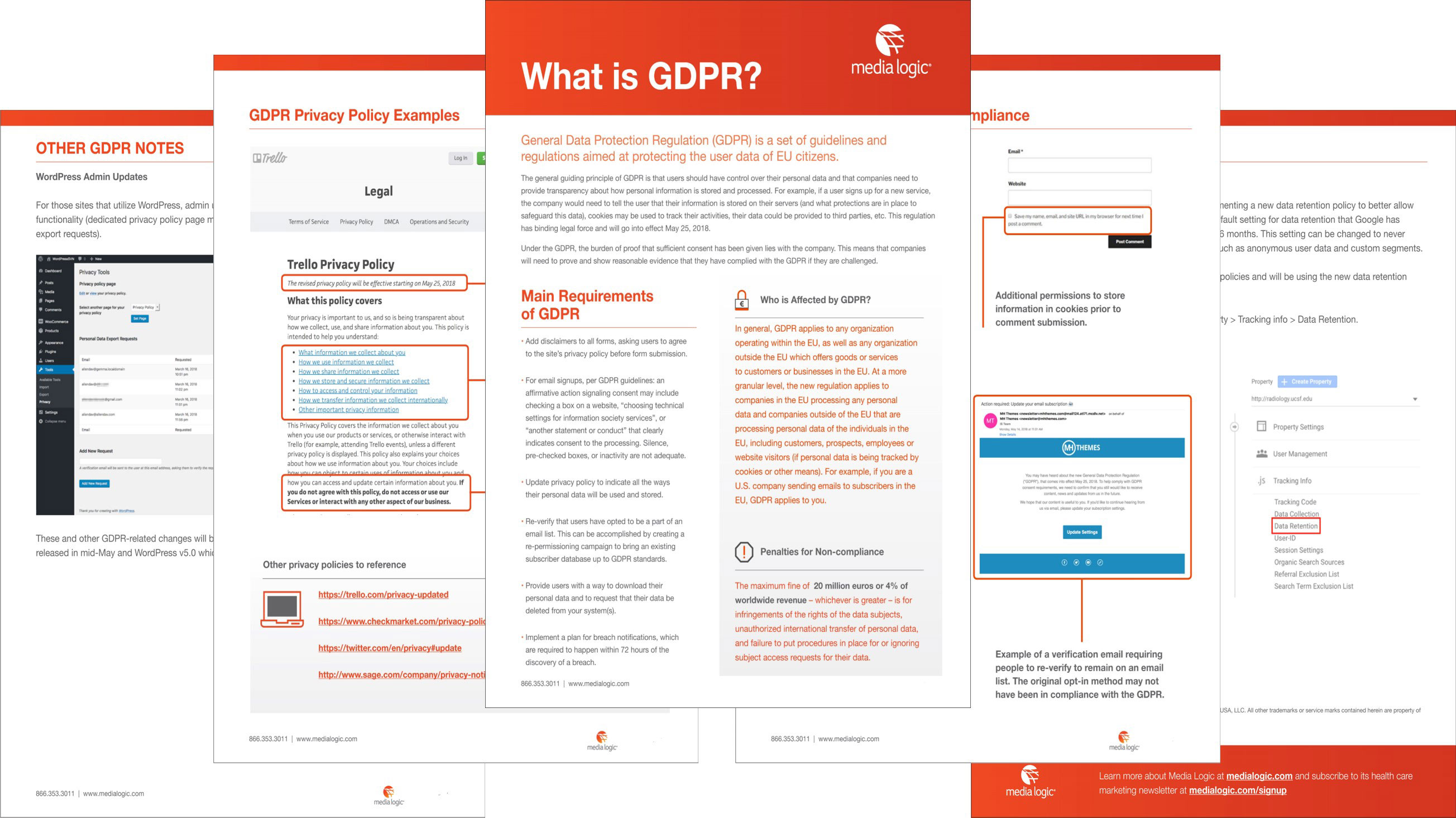 GDPR Overview from Media Logic