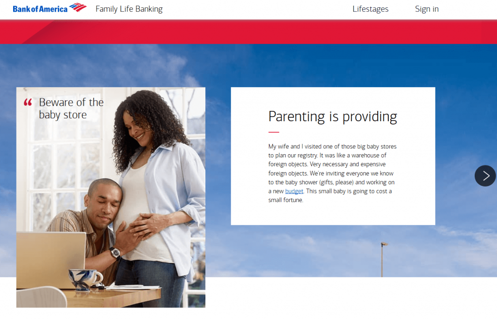 bank of america customer journey