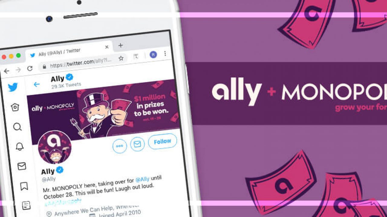 Ally Bank Monopoly Game Makes a Play for Customer Engagement
