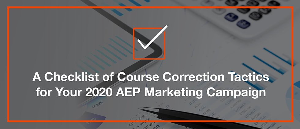 2020 AEP course correction checklist