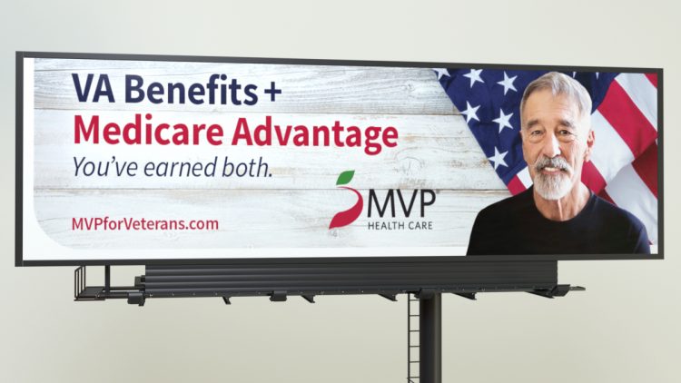 MVP 2020 Veterans Campaign Billboard