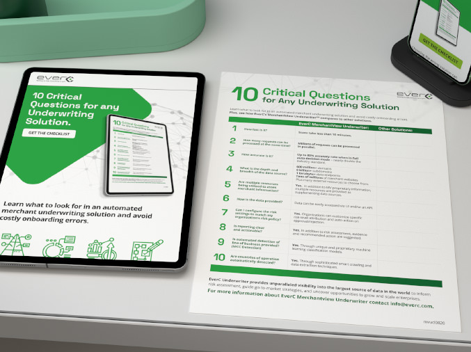 Tablet and printed checklist on desk for lead nurture.