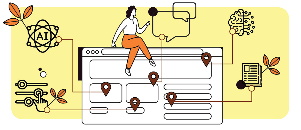 How LLMs Can Turn Static Websites into Interactive Conversations 